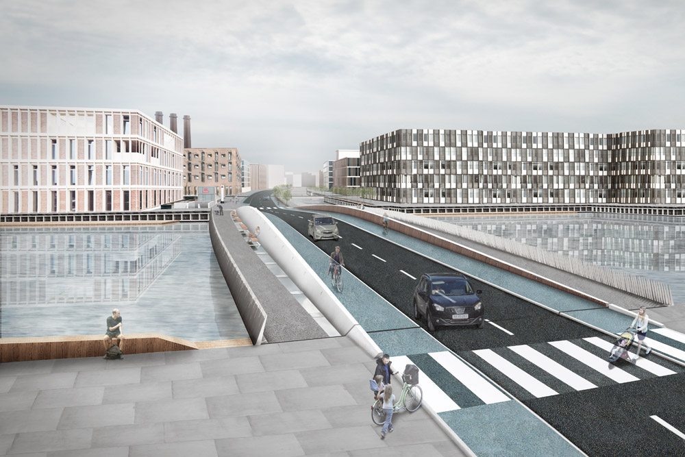 Bridge over Frederiksholmsløbet