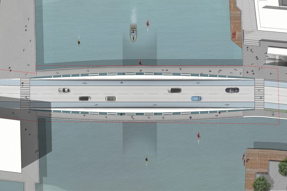 Bridge over Frederiksholmsløbet