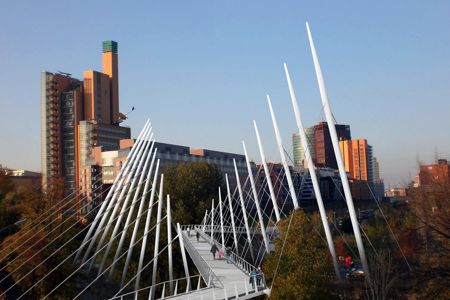Gleisdreieck Footbridge