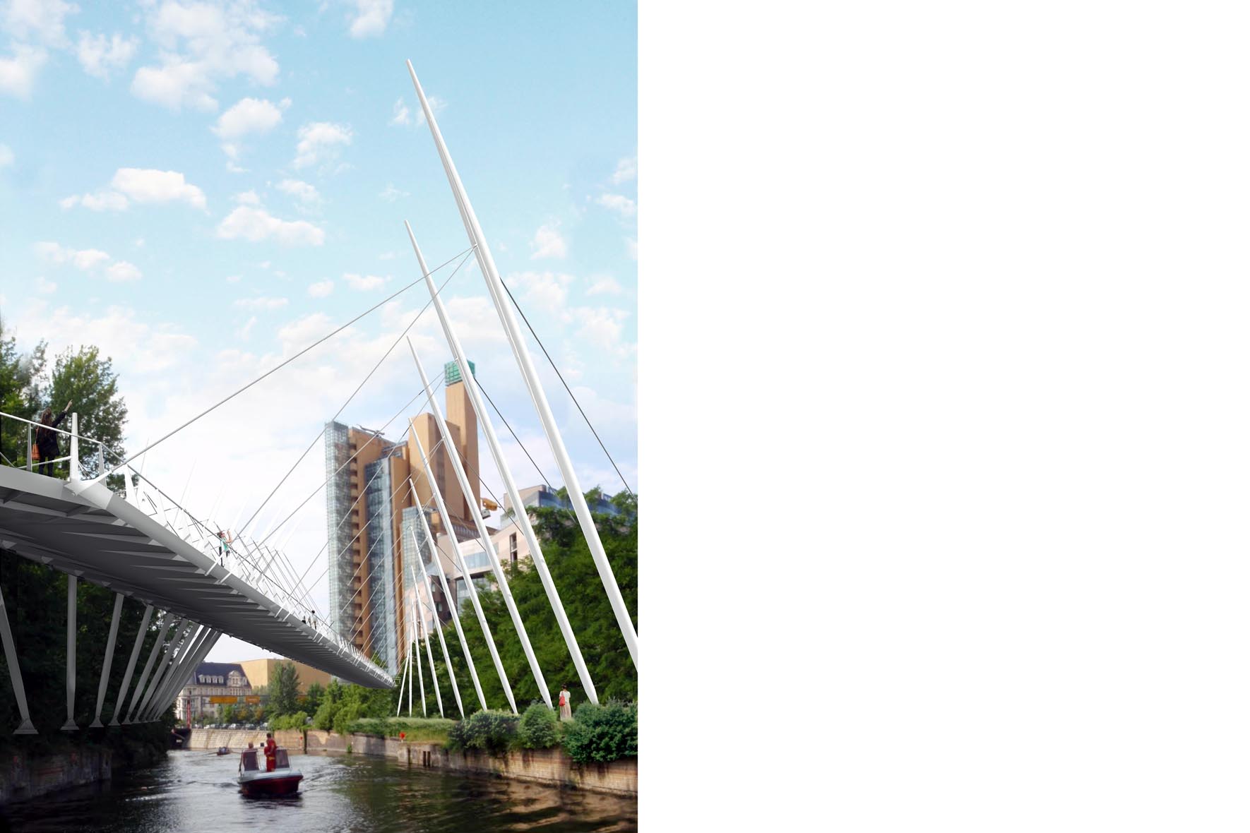 Gleisdreieck Footbridge